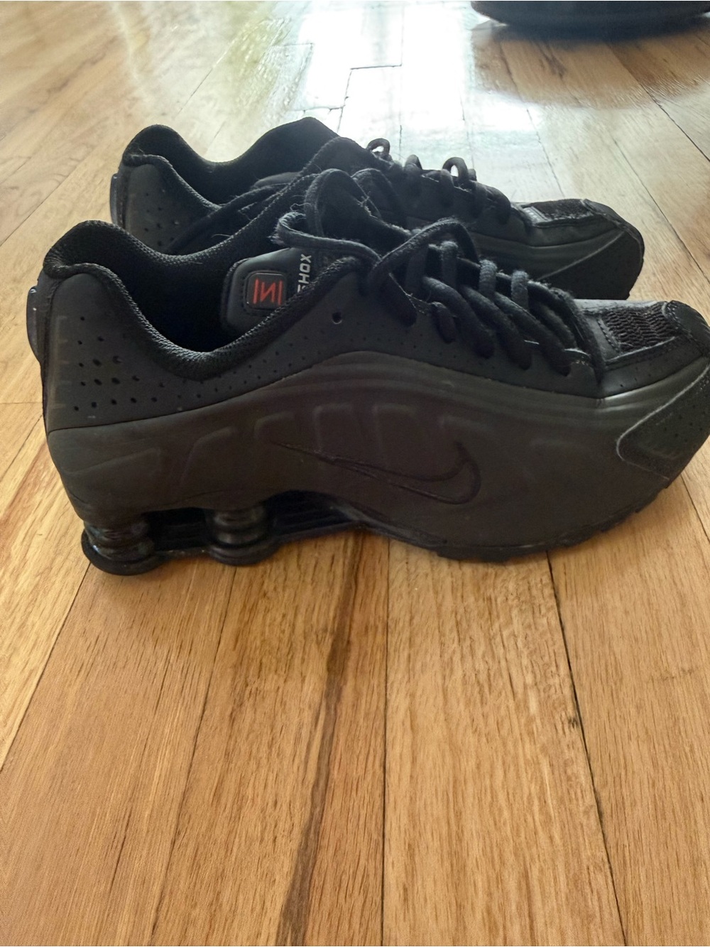 Nike Men’s Shox Running Sneakers - Black